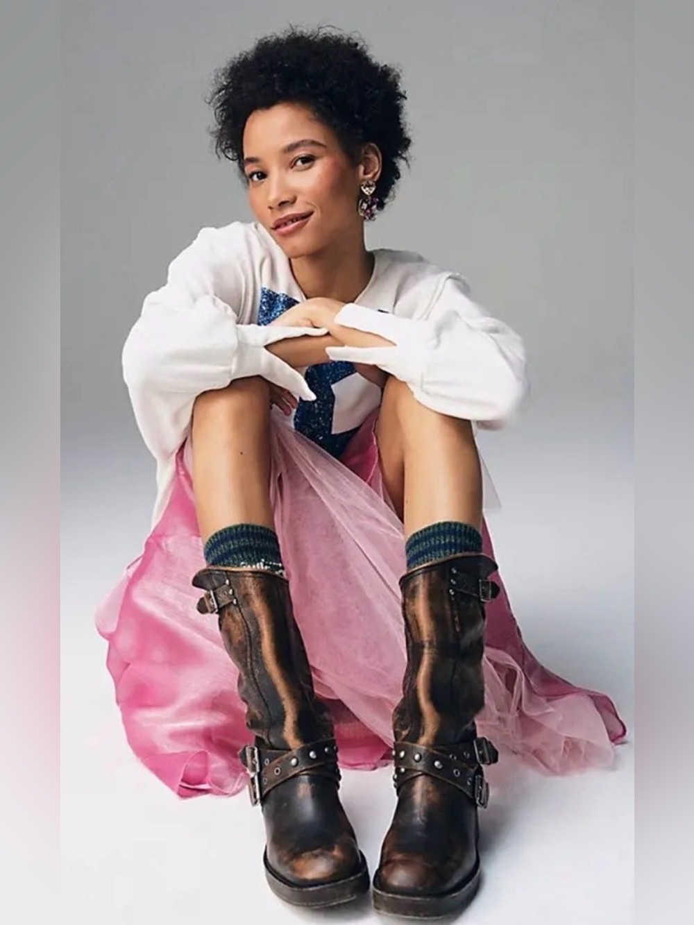 We The Free Janey Engineer Boots - SOLD OUT MSRP $598 Current Season-8